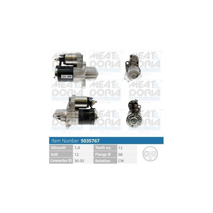 Starteris MEAT & DORIA 5035767