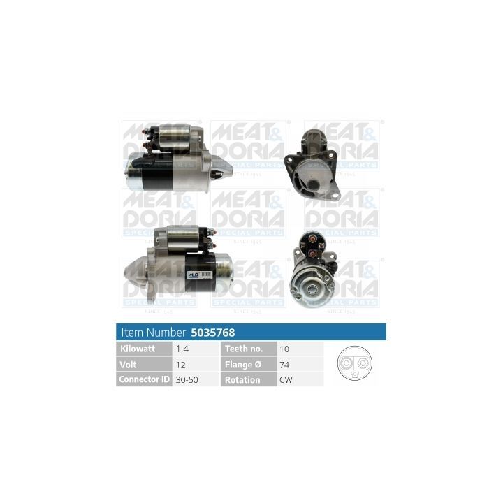 Starteris MEAT & DORIA 5035768