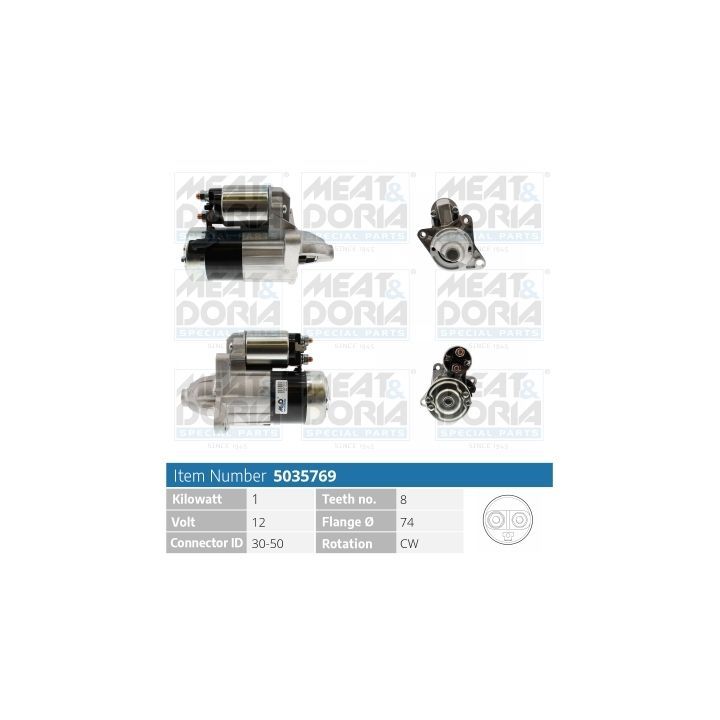 Starteris MEAT & DORIA 5035769