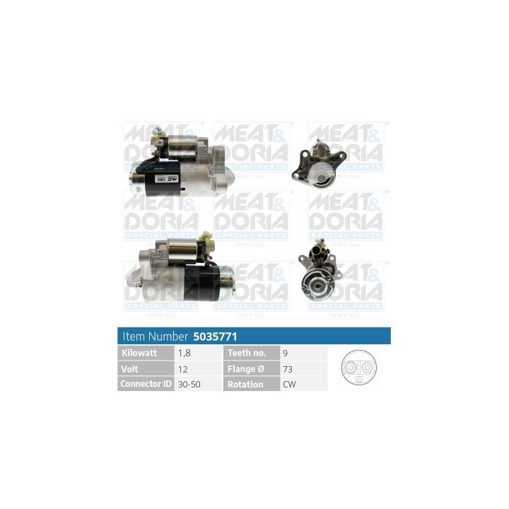 Starteris MEAT & DORIA 5035771