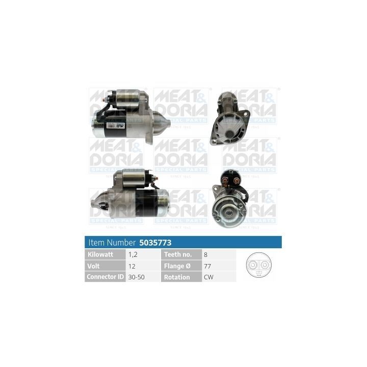 Starteris MEAT & DORIA 5035773