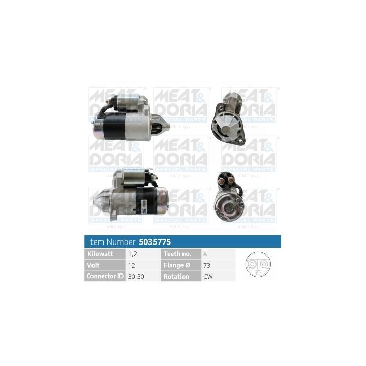 Starteris MEAT & DORIA 5035775