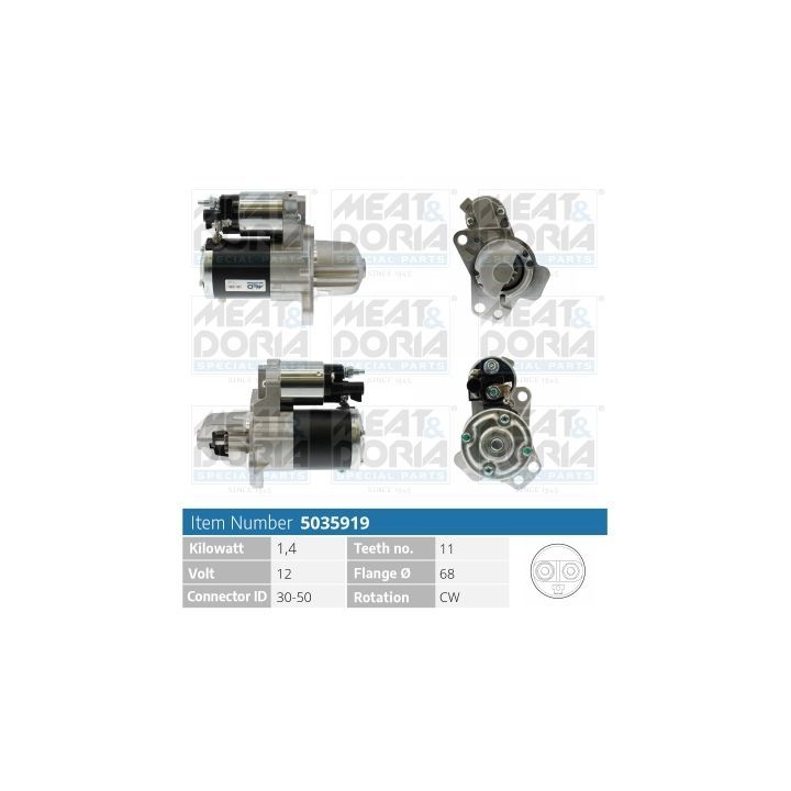 Starteris MEAT & DORIA 5035919