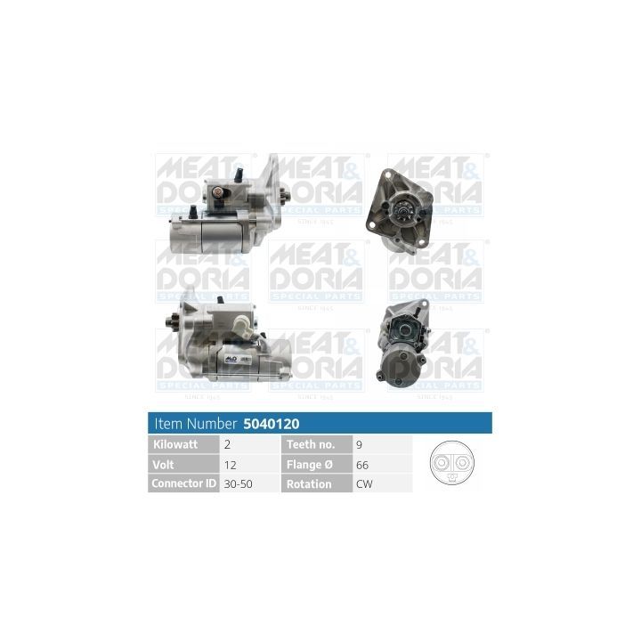 Starteris MEAT & DORIA 5040120