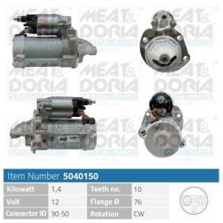 Starteris MEAT & DORIA 5040150