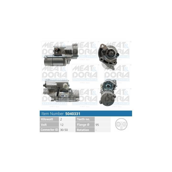 Starteris MEAT & DORIA 5040331