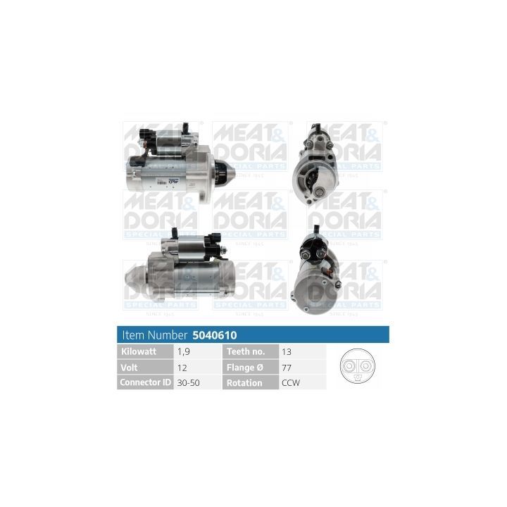 Starteris MEAT & DORIA 5040610