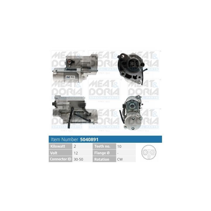 Starteris MEAT & DORIA 5040891