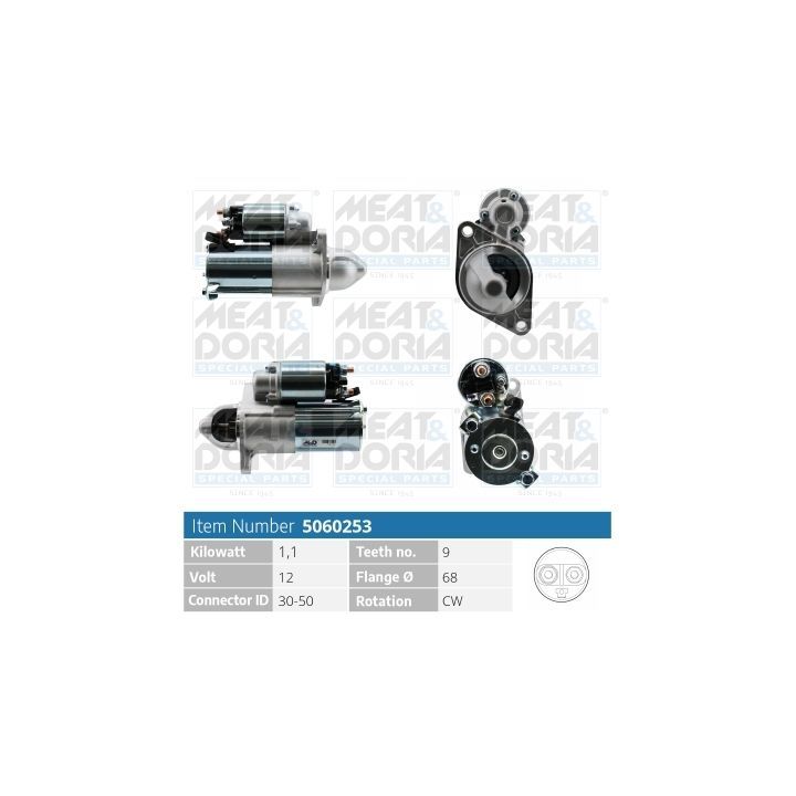 Starteris MEAT & DORIA 5060253