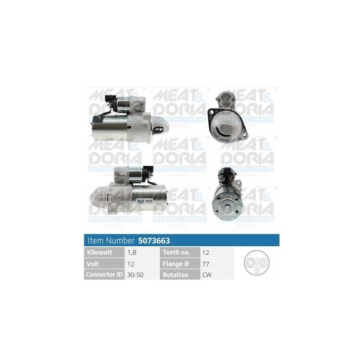 Starteris MEAT & DORIA 5073663