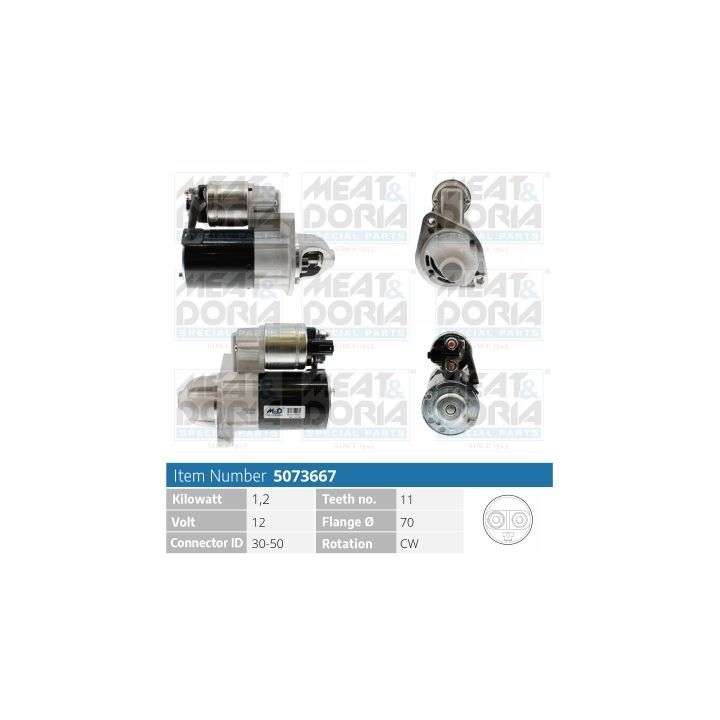 Starteris MEAT & DORIA 5073667