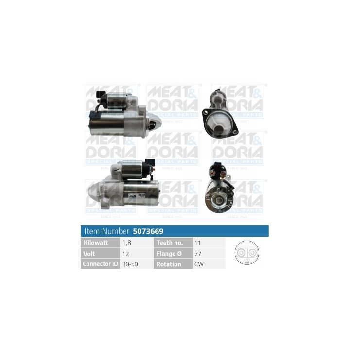 Starteris MEAT & DORIA 5073669