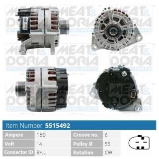 Kintamosios srovės generatorius MEAT & DORIA 5515492
