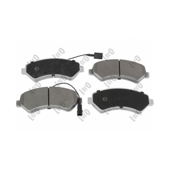 Stabdžių trinkelių rinkinys, diskinis stabdys ABAKUS 231-01-018