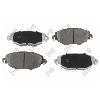 Stabdžių trinkelių rinkinys, diskinis stabdys ABAKUS 231-01-025