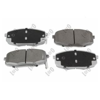 Stabdžių trinkelių rinkinys, diskinis stabdys ABAKUS 231-01-088