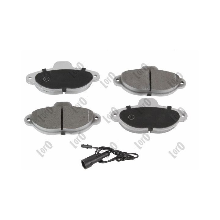 Stabdžių trinkelių rinkinys, diskinis stabdys ABAKUS 231-01-090