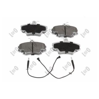 Stabdžių trinkelių rinkinys, diskinis stabdys ABAKUS 231-01-112