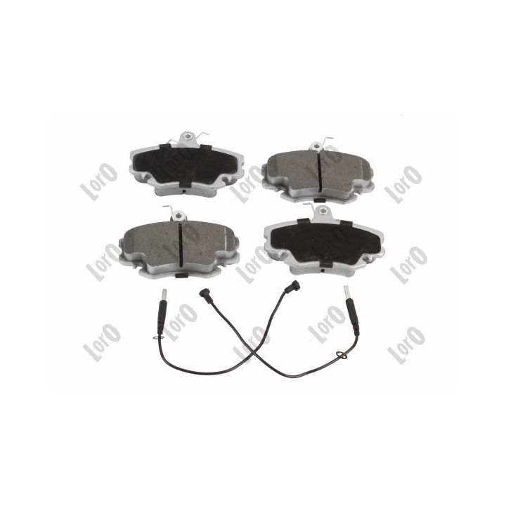 Stabdžių trinkelių rinkinys, diskinis stabdys ABAKUS 231-01-112