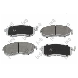 Stabdžių trinkelių rinkinys, diskinis stabdys ABAKUS 231-01-117