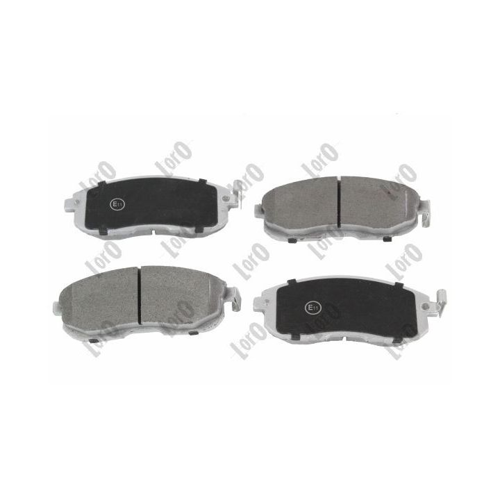 Stabdžių trinkelių rinkinys, diskinis stabdys ABAKUS 231-01-117