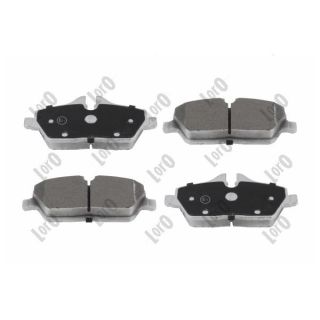 Stabdžių trinkelių rinkinys, diskinis stabdys ABAKUS 231-01-120