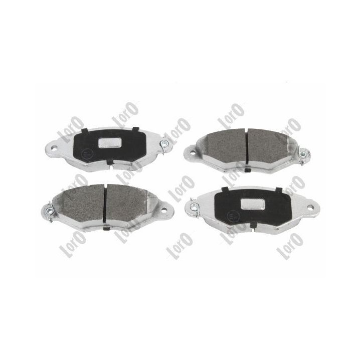 Stabdžių trinkelių rinkinys, diskinis stabdys ABAKUS 231-01-129