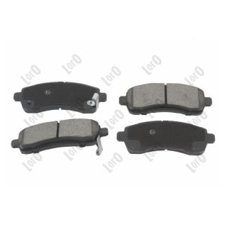 Stabdžių trinkelių rinkinys, diskinis stabdys ABAKUS 231-01-132