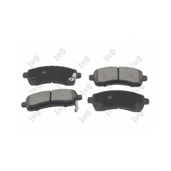 Stabdžių trinkelių rinkinys, diskinis stabdys ABAKUS 231-01-132