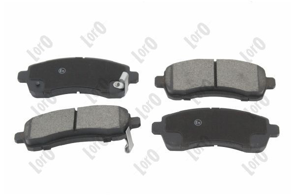 Stabdžių trinkelių rinkinys, diskinis stabdys ABAKUS 231-01-132