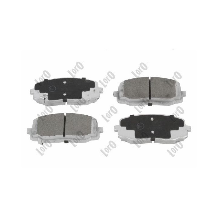 Stabdžių trinkelių rinkinys, diskinis stabdys ABAKUS 231-01-139