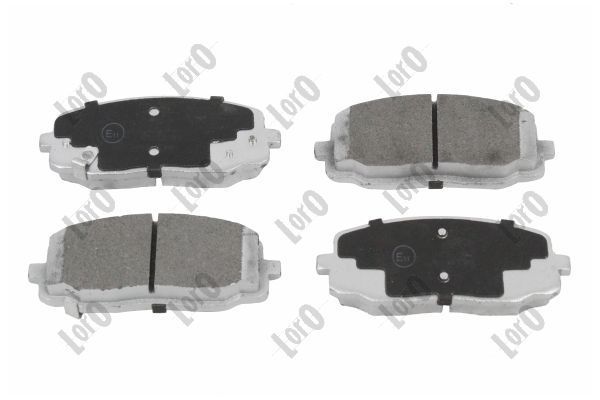 Stabdžių trinkelių rinkinys, diskinis stabdys ABAKUS 231-01-139