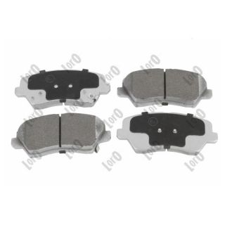 Stabdžių trinkelių rinkinys, diskinis stabdys ABAKUS 231-01-156