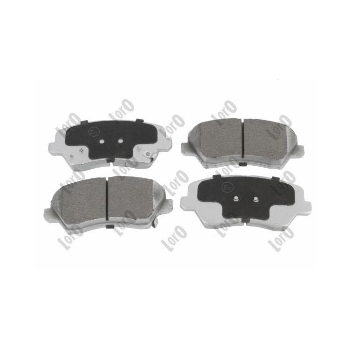 Stabdžių trinkelių rinkinys, diskinis stabdys ABAKUS 231-01-156