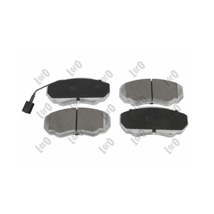 Stabdžių trinkelių rinkinys, diskinis stabdys ABAKUS 231-01-200