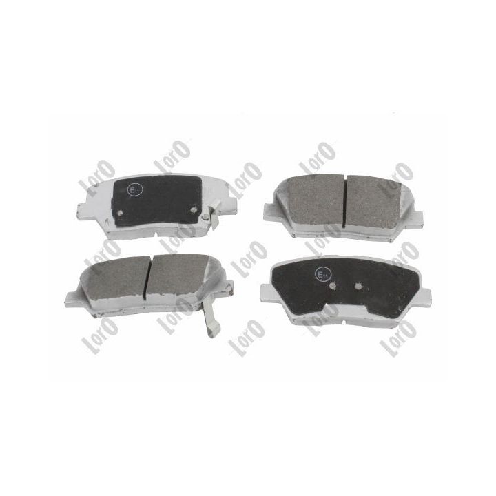 Stabdžių trinkelių rinkinys, diskinis stabdys ABAKUS 231-01-223