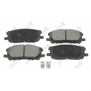 Stabdžių trinkelių rinkinys, diskinis stabdys ABAKUS 231-01-229