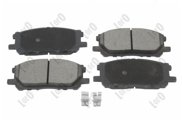 Stabdžių trinkelių rinkinys, diskinis stabdys ABAKUS 231-01-229