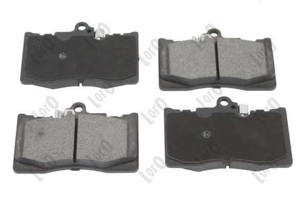 Stabdžių trinkelių rinkinys, diskinis stabdys ABAKUS 231-01-233