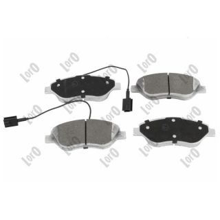 Stabdžių trinkelių rinkinys, diskinis stabdys ABAKUS 231-01-234