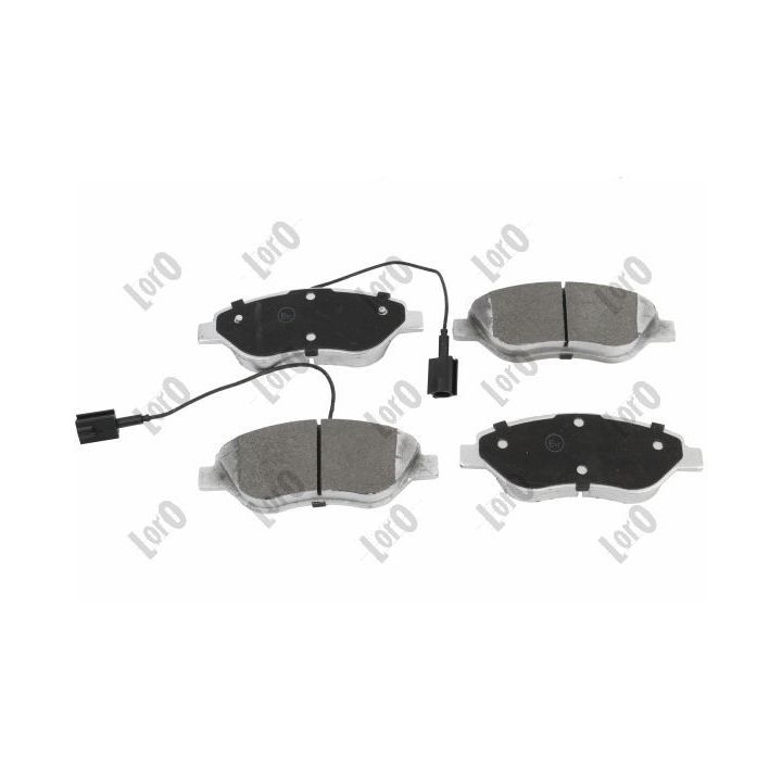 Stabdžių trinkelių rinkinys, diskinis stabdys ABAKUS 231-01-234