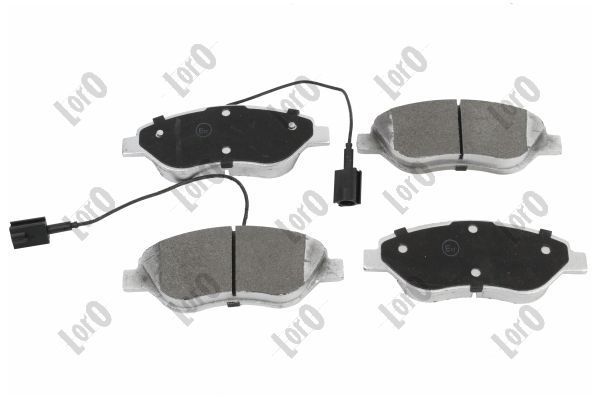 Stabdžių trinkelių rinkinys, diskinis stabdys ABAKUS 231-01-234