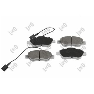 Stabdžių trinkelių rinkinys, diskinis stabdys ABAKUS 231-01-277