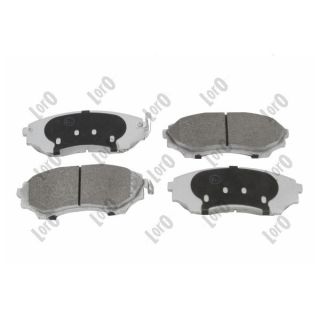 Stabdžių trinkelių rinkinys, diskinis stabdys ABAKUS 231-01-300