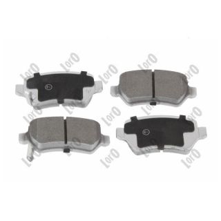 Stabdžių trinkelių rinkinys, diskinis stabdys ABAKUS 231-02-002