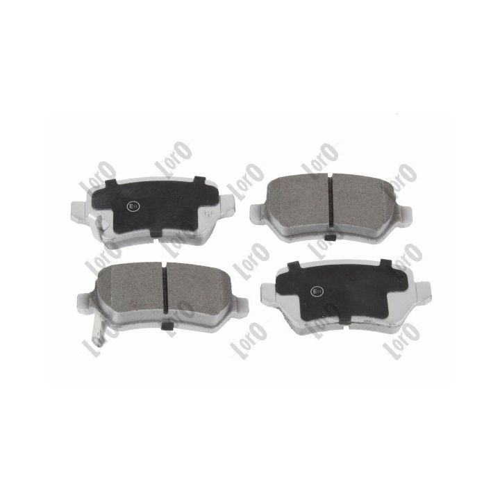 Stabdžių trinkelių rinkinys, diskinis stabdys ABAKUS 231-02-002