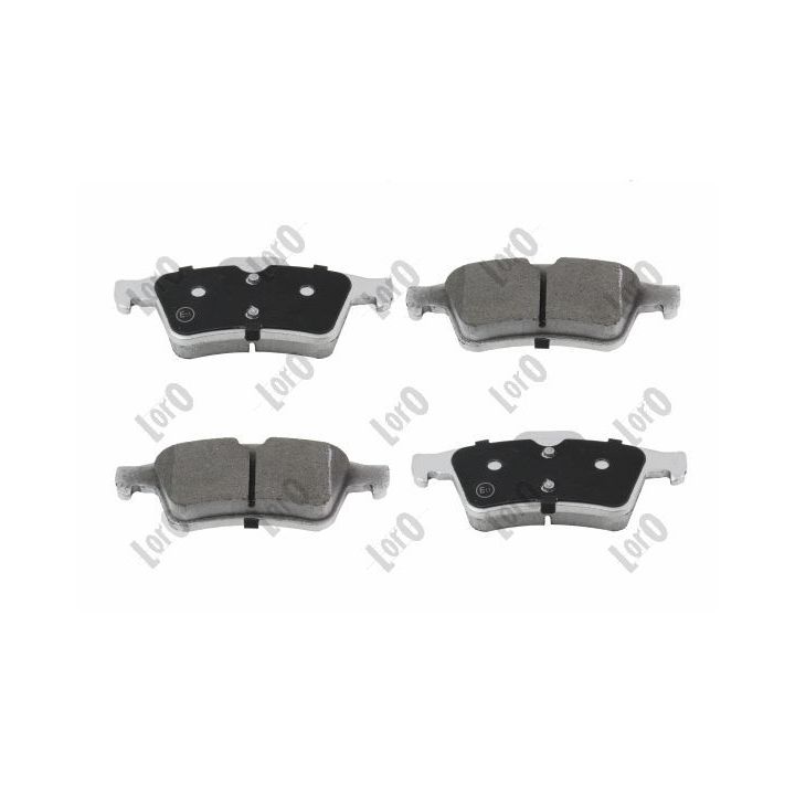 Stabdžių trinkelių rinkinys, diskinis stabdys ABAKUS 231-02-004