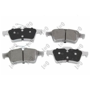 Stabdžių trinkelių rinkinys, diskinis stabdys ABAKUS 231-02-008