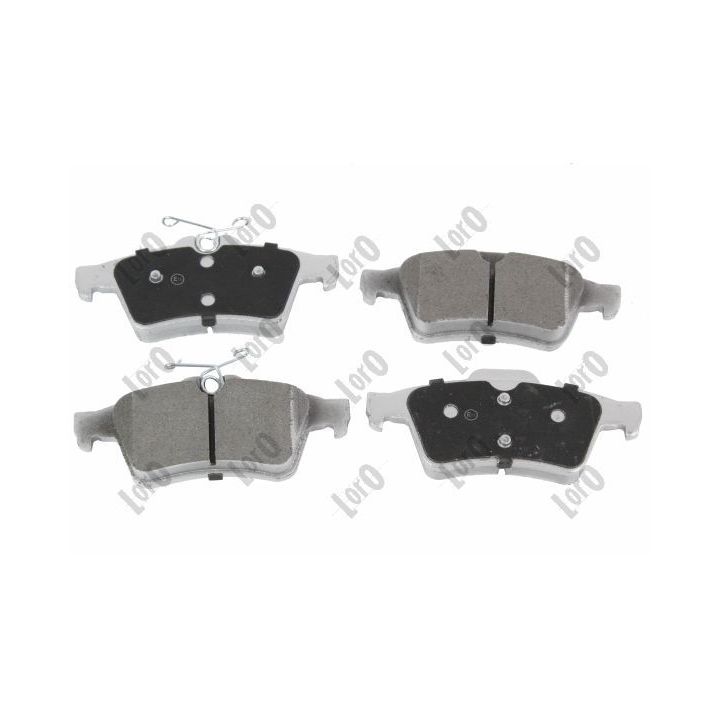 Stabdžių trinkelių rinkinys, diskinis stabdys ABAKUS 231-02-008