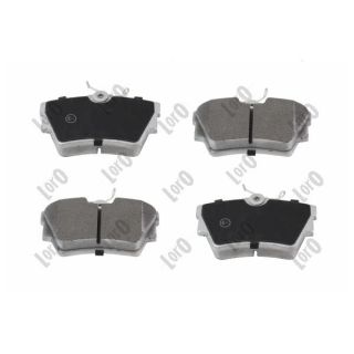 Stabdžių trinkelių rinkinys, diskinis stabdys ABAKUS 231-02-009